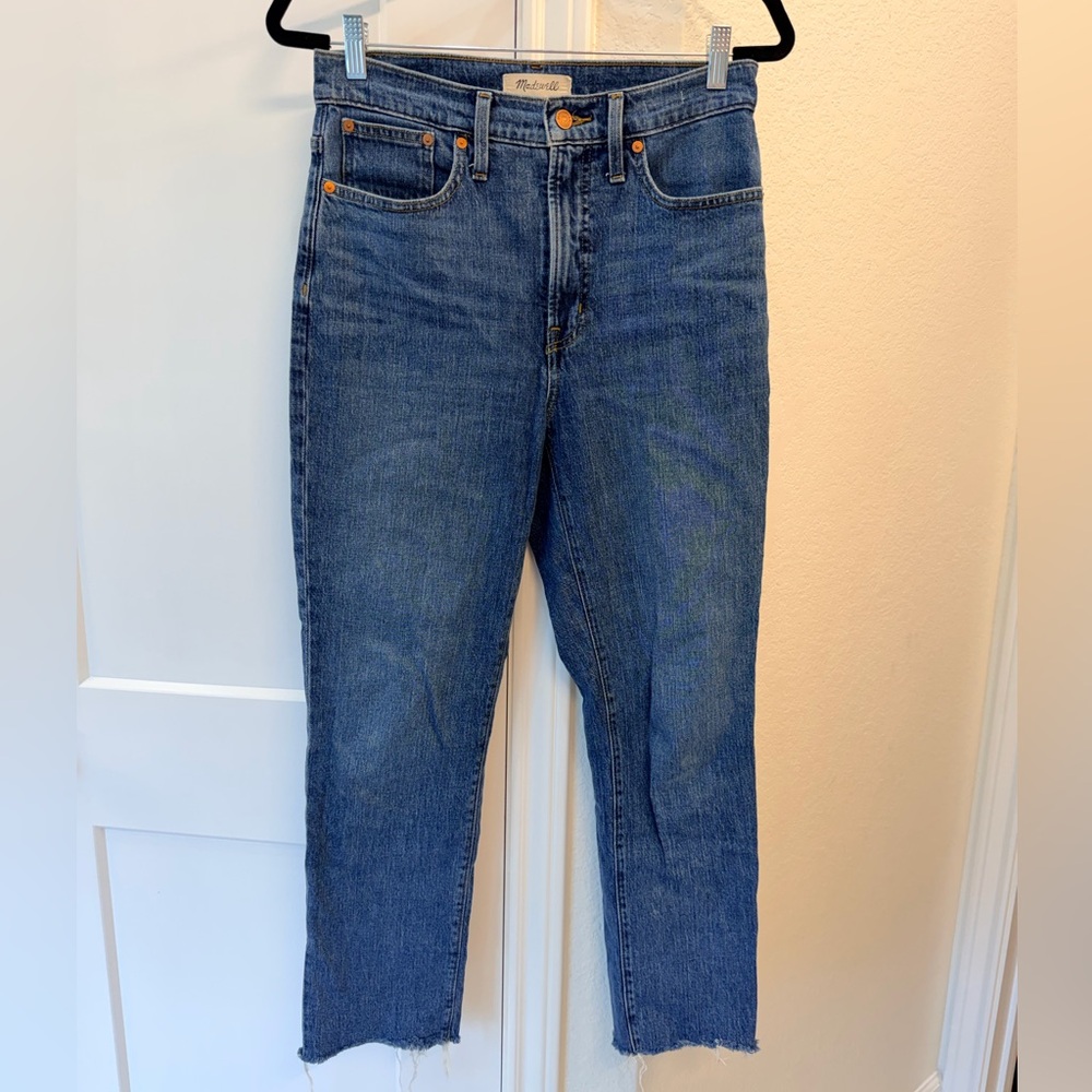 Women’s Madewell Perfect Vintage Straight-Leg Jeans